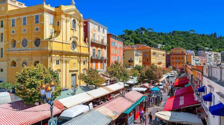 Old Town- 4 Pers, Vieux Nice, Ac, Wifi Екстериор снимка