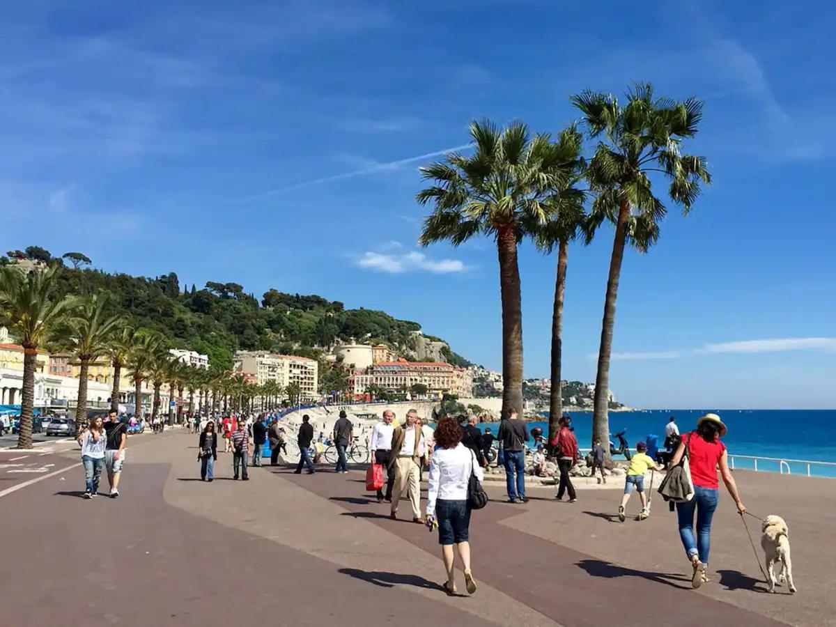 Old Town- 4 Pers, Vieux Nice, Ac, Wifi Екстериор снимка